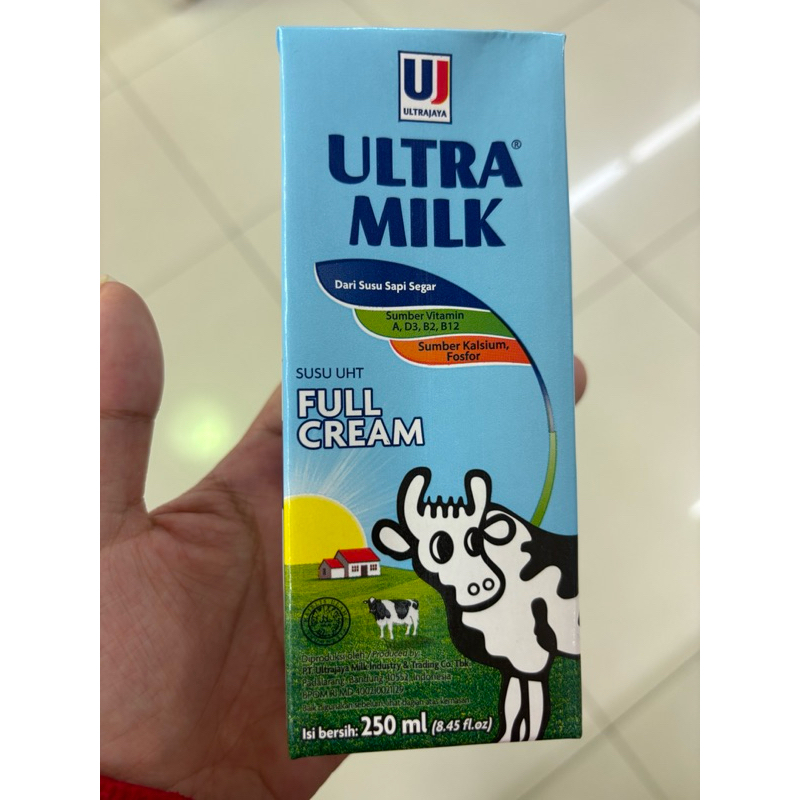 

SUSU ULTRA MILK FULL CREAM 250ml