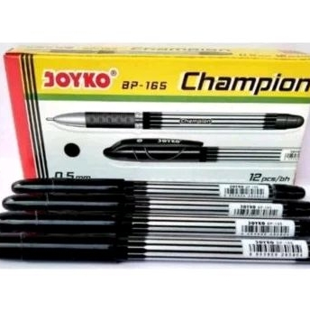 

Balpen JOYKO BP-165 Cahmpion tinta hitam (12pcs)