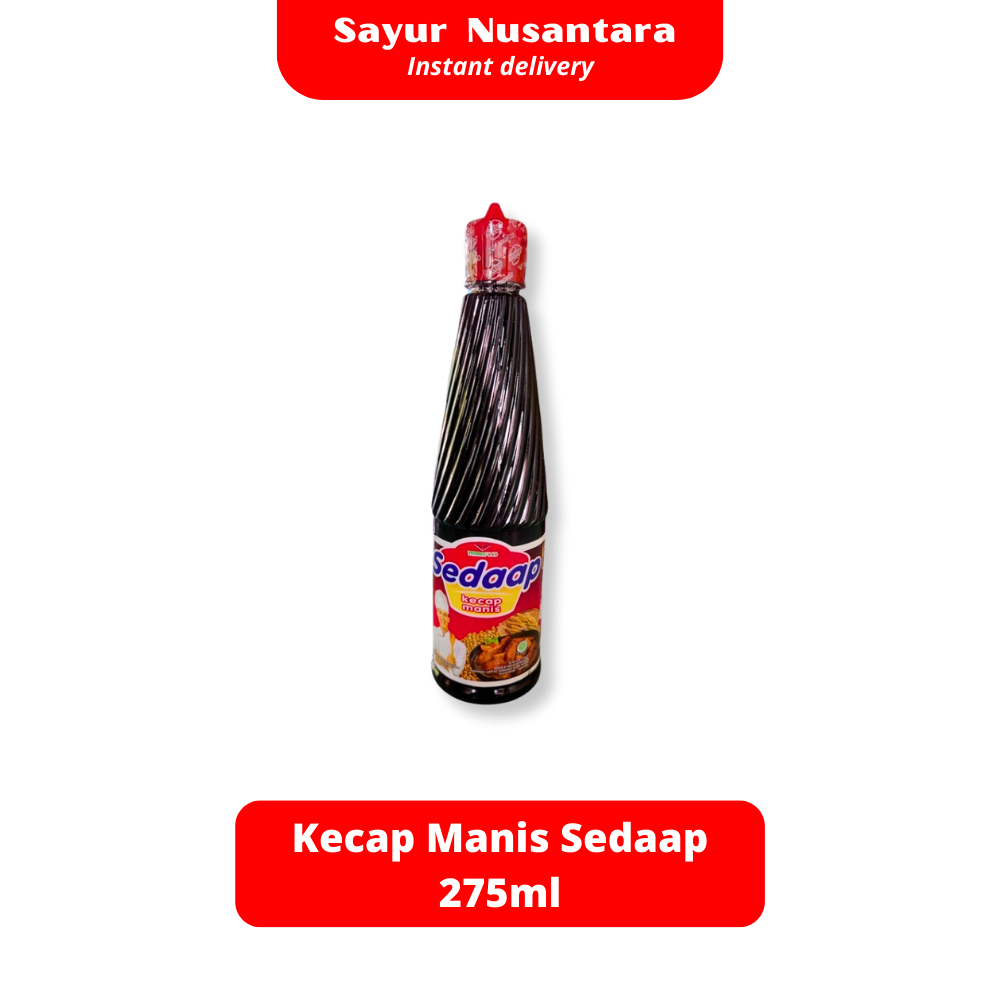 

Kecap Manis Sedaap 275ml - Sayur Nusantara