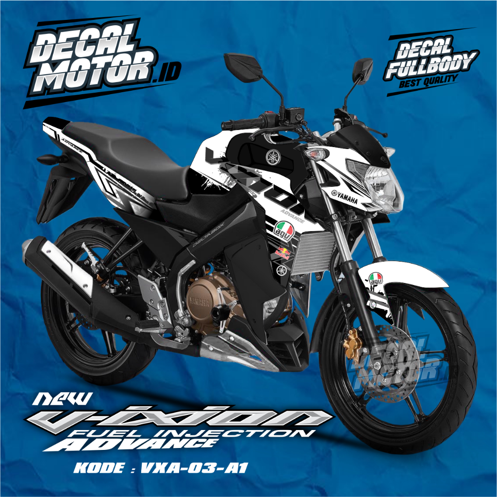 Decal Striping Vixion New Advance 2017 / Stiker Fullbody Motor Vixion / Decal New Vixion VXA03