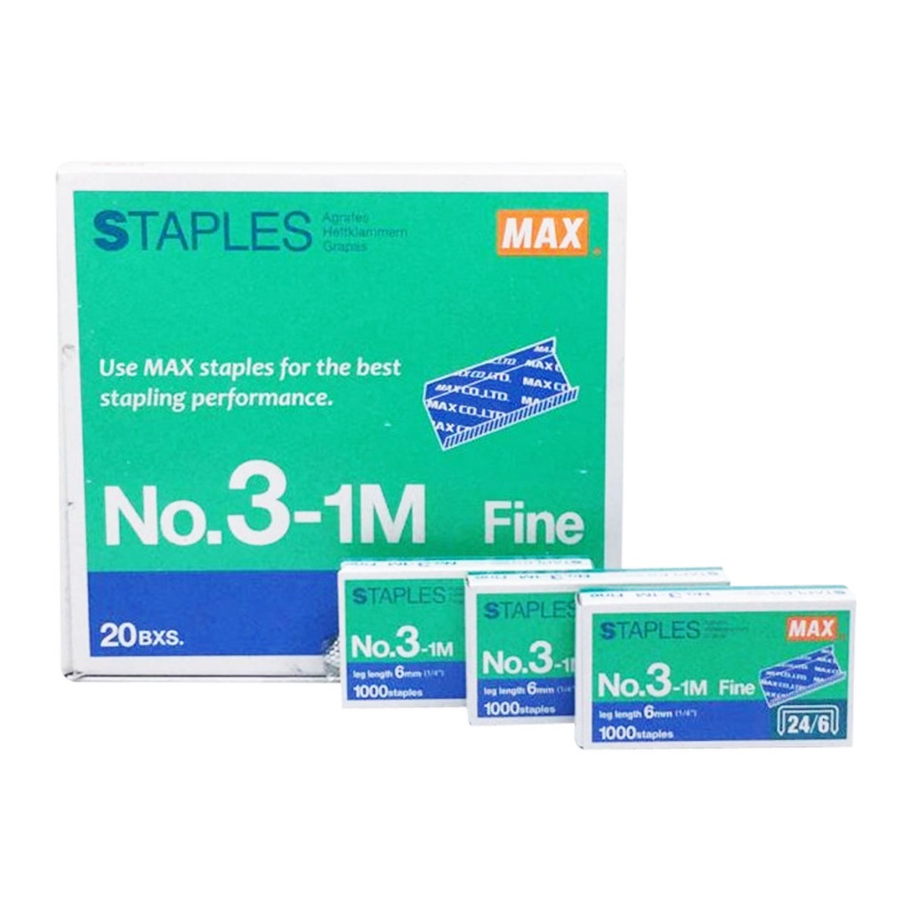 

Max No.03 Refill Stapler HD-50 Isi Staples Isi Staples HD 50