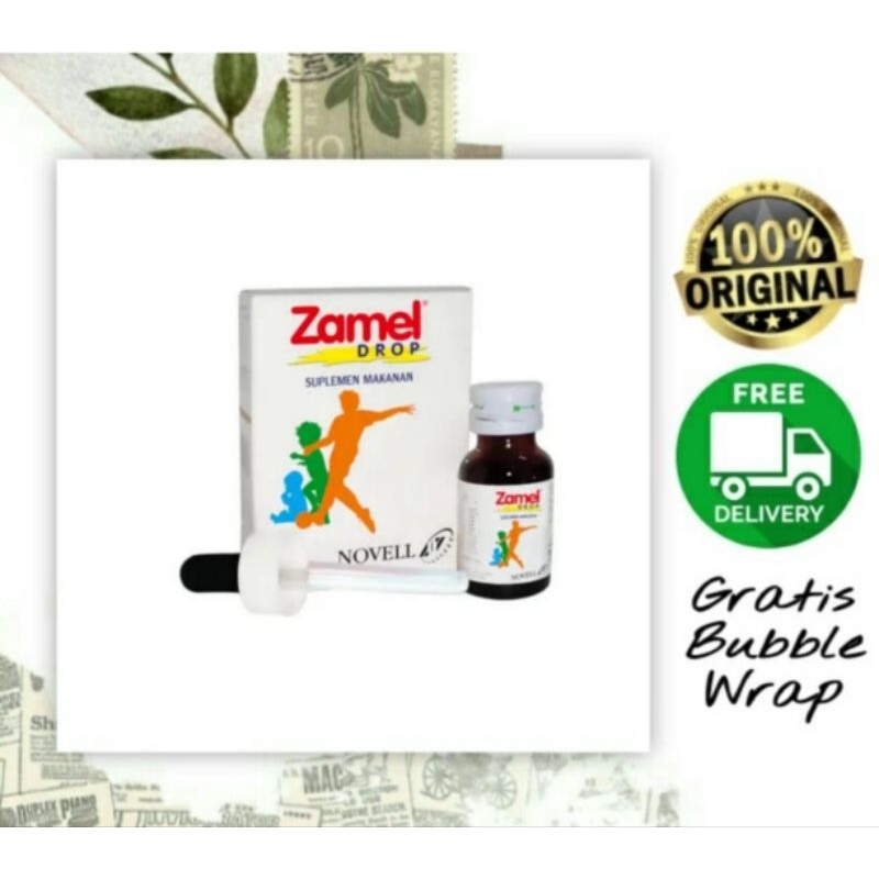 Zamel Drop / Zamel Sirup / Mulitivitamin Bayi dan Anak