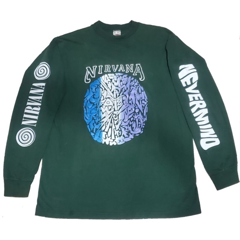 kaos nirvana nevermind vestibule longsleeve original fotl