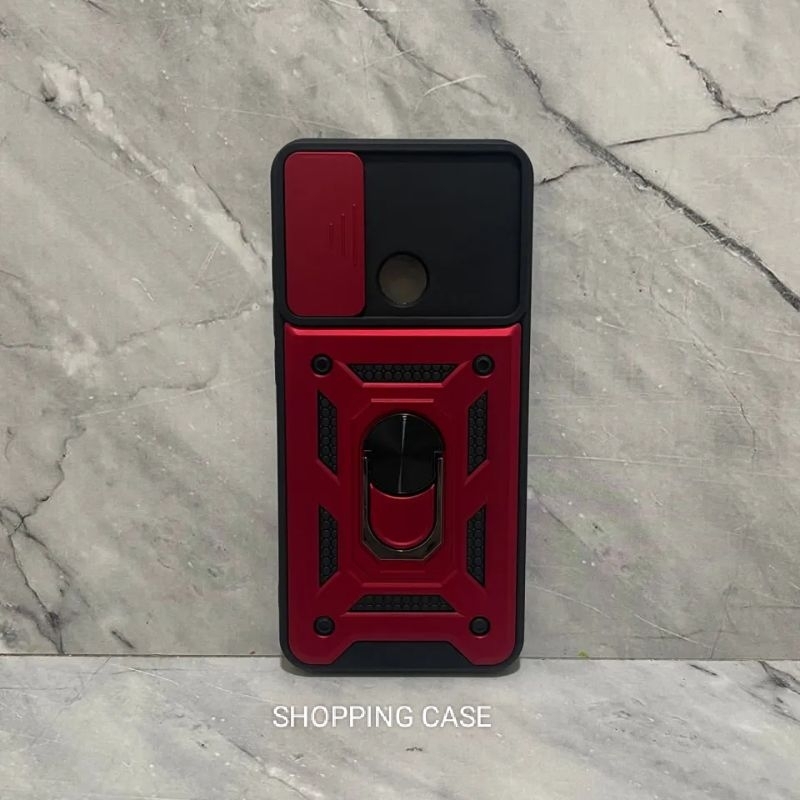 CASING ARMOR TRANSFORMER REALME 2 PRO CASE IRON AMROR SLID+RING PROTECTOR KAMERA  ROBOT HARDCASE