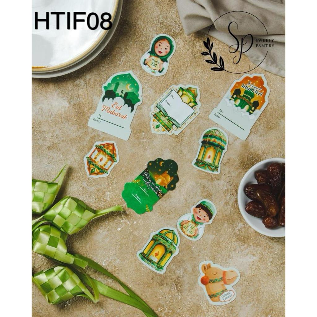 

Hangtag Hang tag hiasan dus box kotak packaging toples kue lebaran Idul Fitri 1