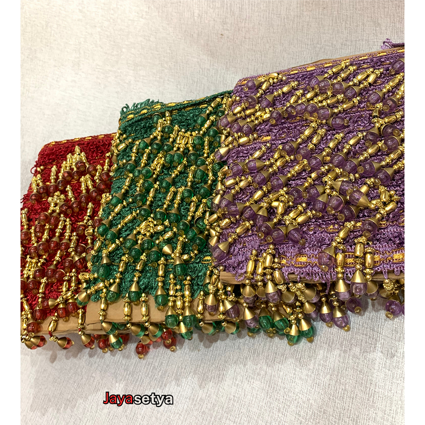 Renda Gorden Crystal Picassso Renda Gorden Model Lonceng Per Roll (±15 meter)