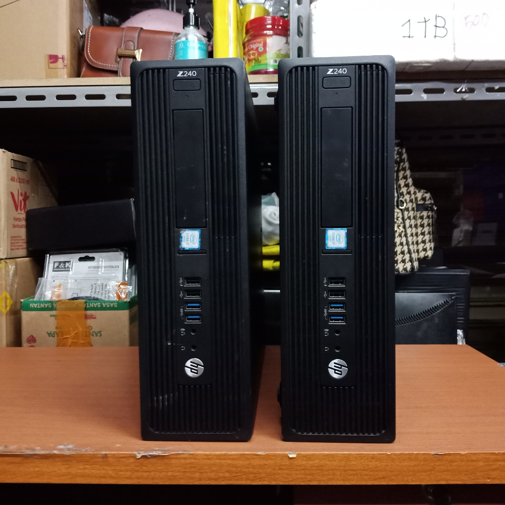 PC HP WORKSTATION Z240 DESTOP CORE I7 6700 RAM 8GB/16GB SSD 128GB/256GB BERGARANSI