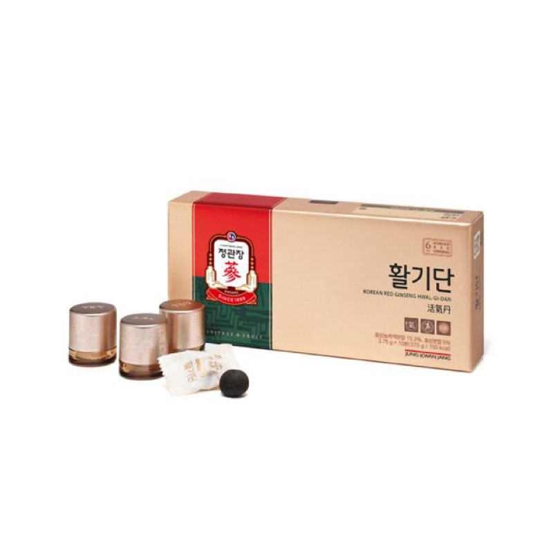 

Korean Red Ginseng Vital Pill 3.75gr x 10 pills - Jung Kwan Jang