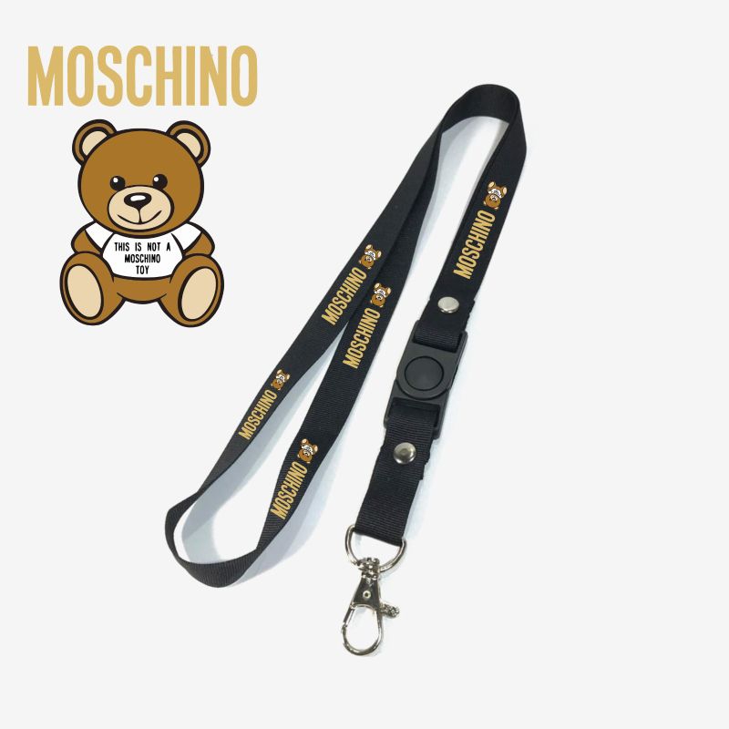 

Tali Lanyard MOSCHINO / Lanyard Hitam Premium lanyard anime distro cartoon kartun / gantungan kunci / gantungan id card / gantungan flashdisk / nametag hp name tag / gantungan pengait handphone l