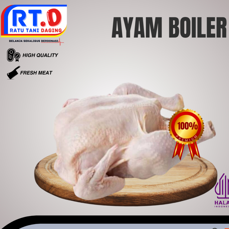 

ayam karkas boiler berat 600-700gram