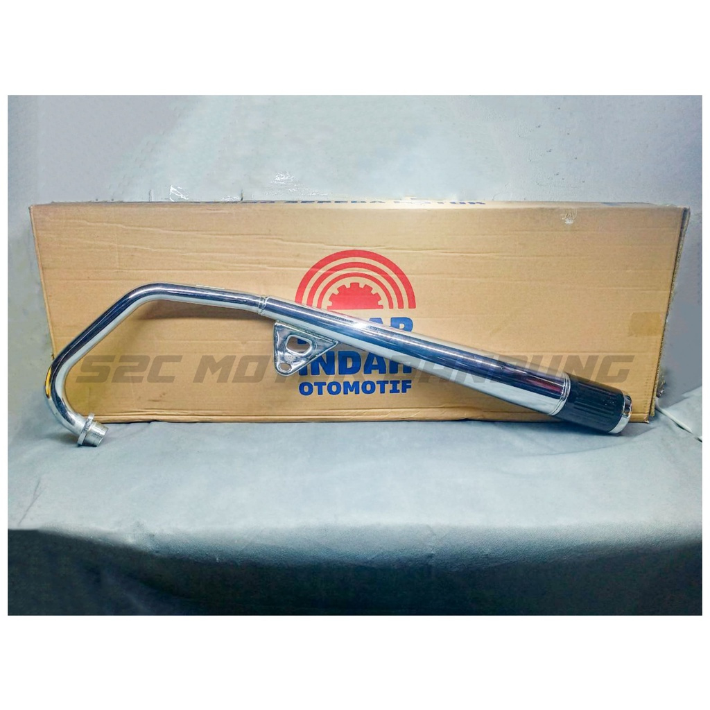 KNALPOT STANDAR HONDA GLPRO CDI GL PRO CDI  KNALPOT ORIGINAL GLPRO CDI STANDART MEREK FAJAR INDAH