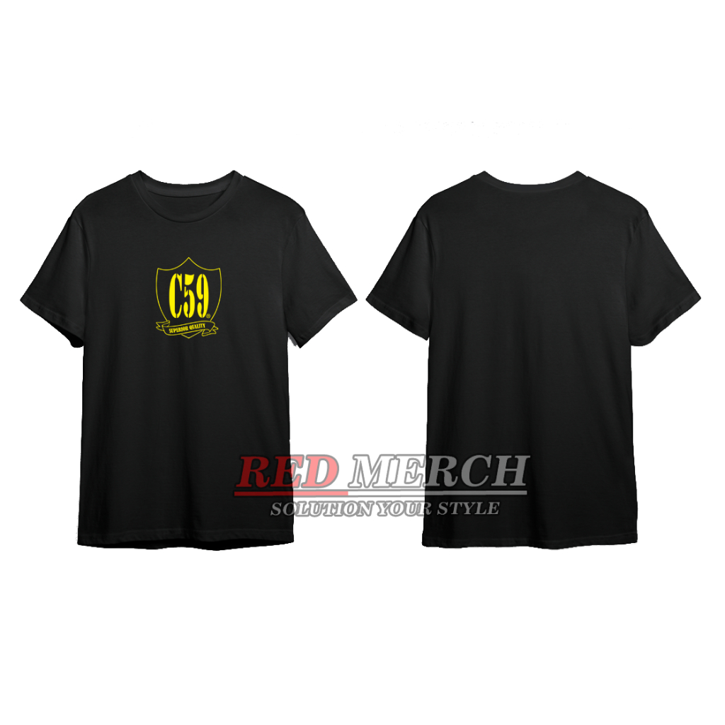 Baju Kaos atasan lengan pendek pria c59 bandung superior quality