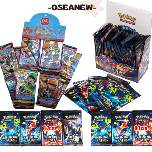 -SALE- KARTU PERMAINAN MOBILE LEGEND /  POKEMON /  BOBOBOY / BT21 / KARTU PERMAINAN TRADING CARD / K