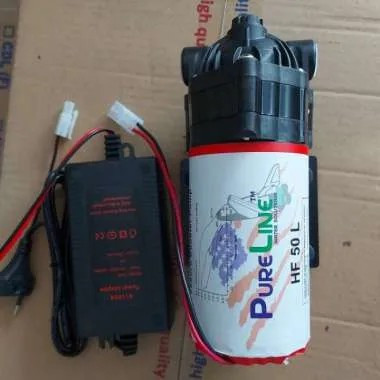 PURE LINE POMPA RO 24 VOLT UNTUK 500 GPD / PURELINE POMPA RO 24 VOLT 500 GPD / POMPA RO HF 50 PURELI