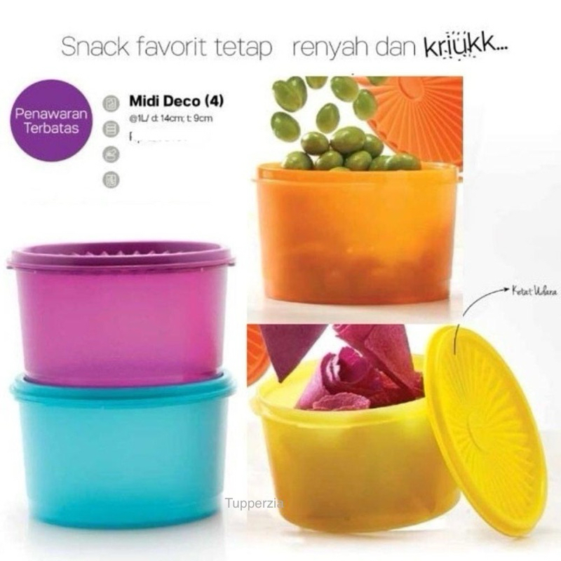 Midi Deco 1 set Tupperware