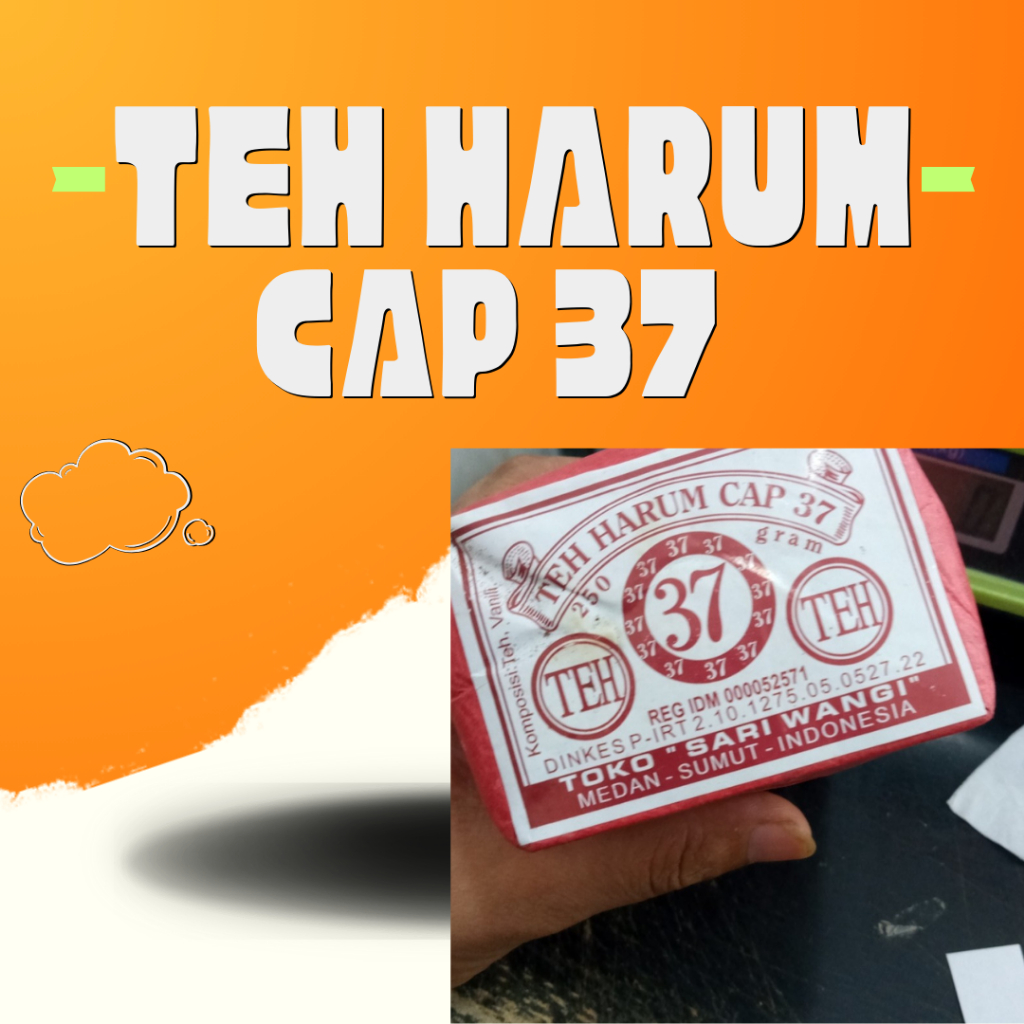 

Teh Harum Cap 37 Medan Wangi Khas Vanilla 500 gram