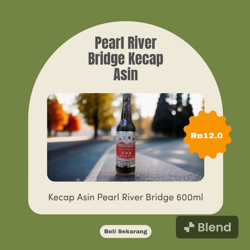 

Pearl River Bridge Soy Sauce / Kecap Asin