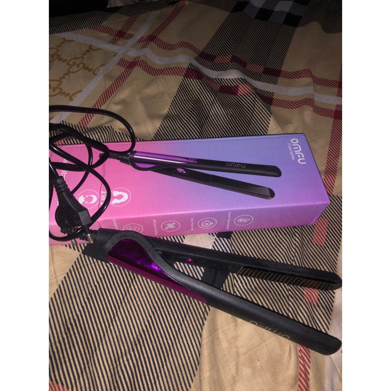 omfu catok straight hair clip