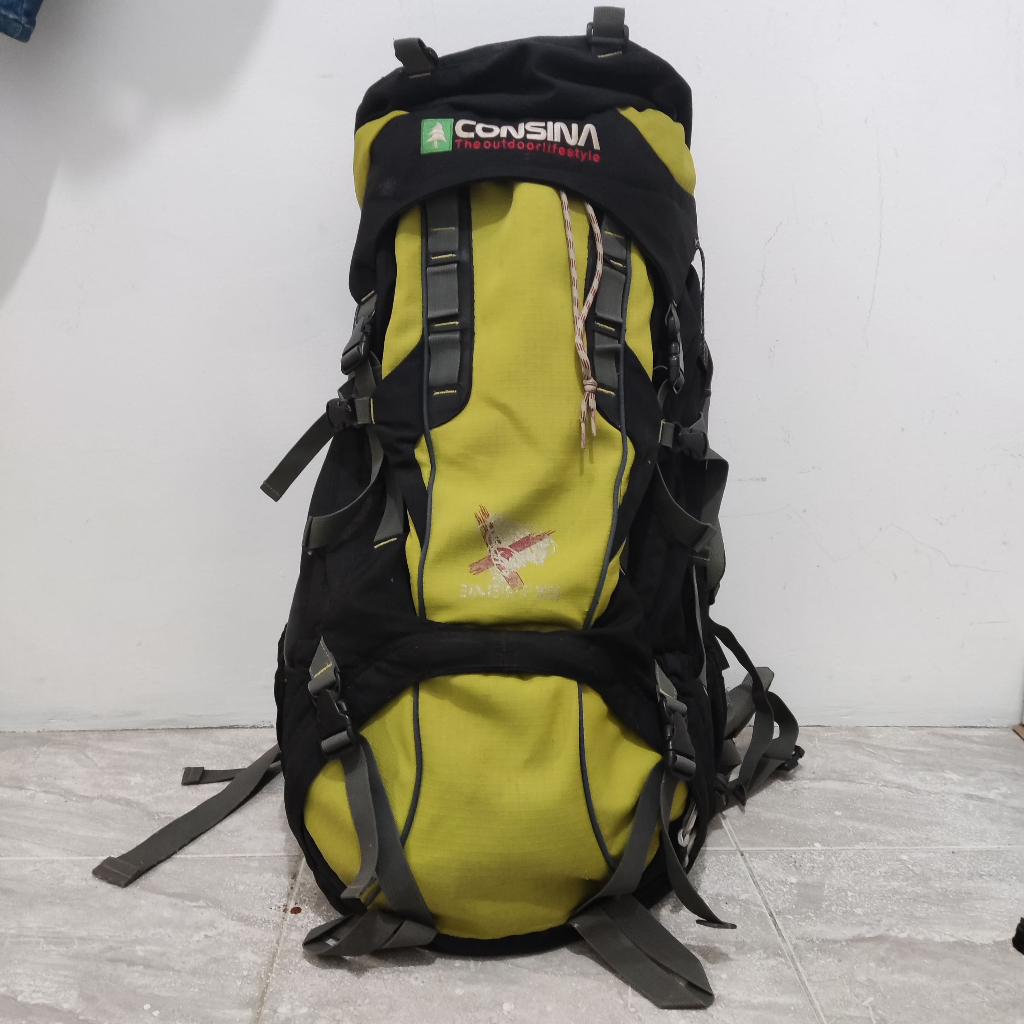 Jual Apa Adanya Tas Gunung Carrier Consina Expedition 75 +5 L Second (Baca Deskripsi)