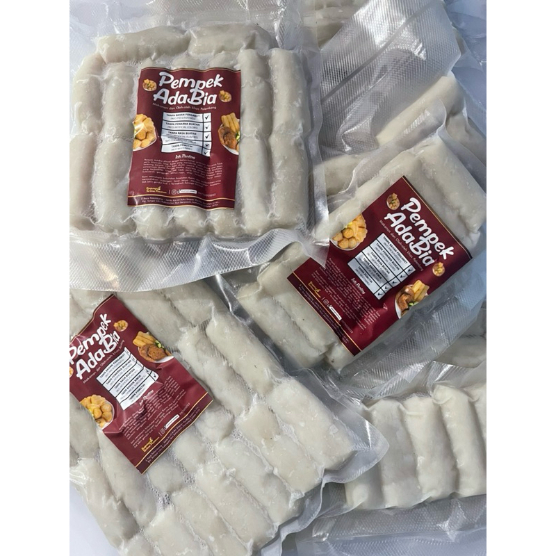 

Pempek Kecil Lenjer Paket Frozen 30 Pcs + Cuko 200ml - Pempek AdaBia - Khas Palembang