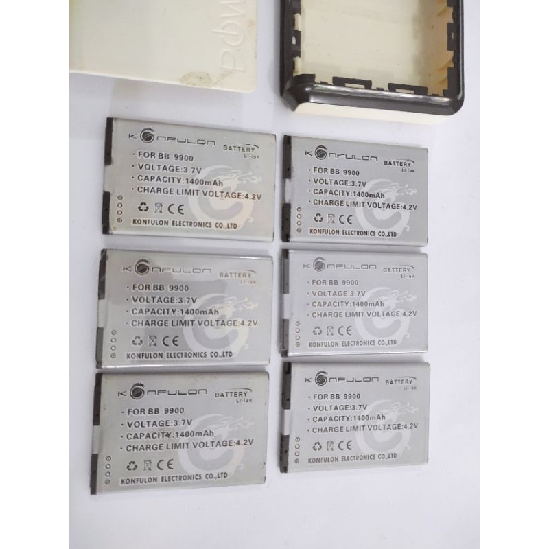 Paket isi 6 Baterai 6x1650mAH riil untuk DIY Power Bank