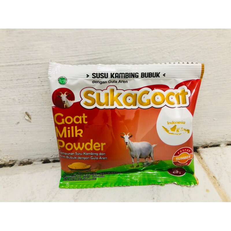 

SUKAGOAT-Susu Kambing Etawa Gula Aren 1 Sachet