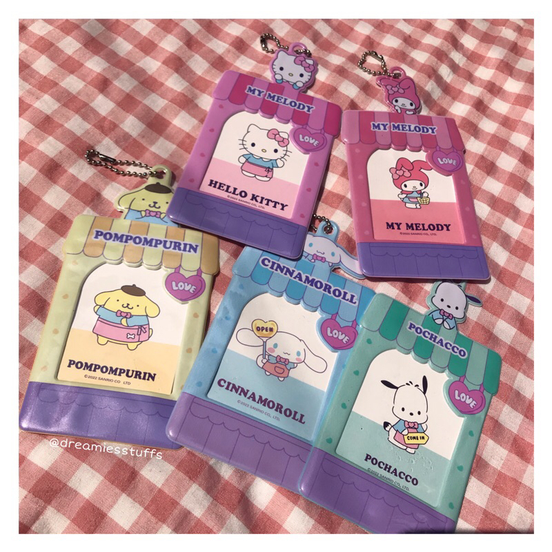 (Dream) Cute sanrio open love pvc photocard holder by dreamiesstuffs / tempat photocard / card holde