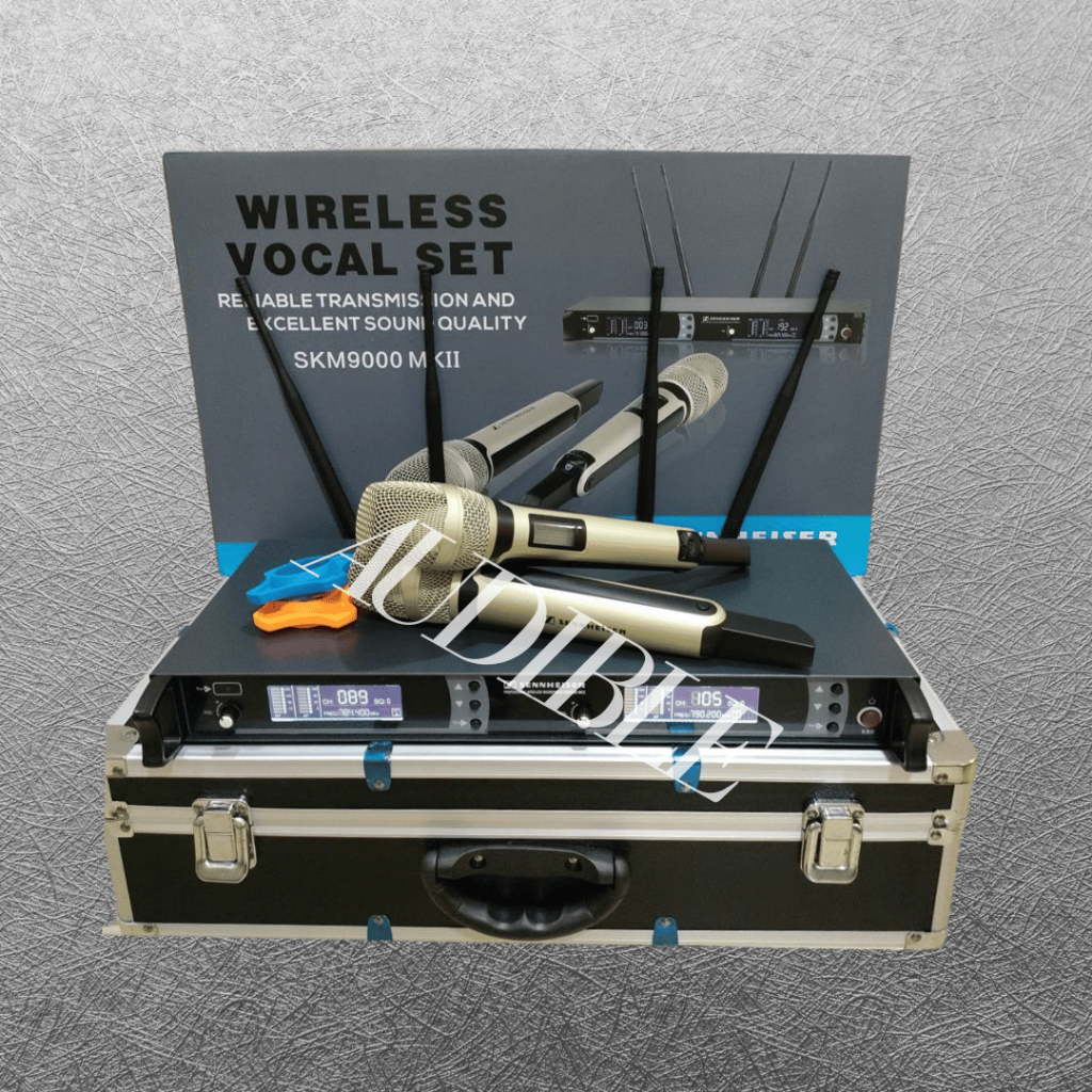 MIC WIRELESS SENNHEISER SKM 9000/ SKM9000 MULTI CHANNEL (FREE KOPER) ORIGINAL