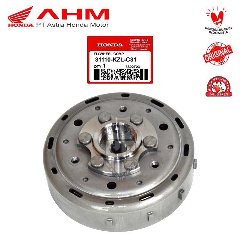 Mangkok Magnet Magnit Honda BeAT Scoopy Spacy Vario 110 Fi Stater Kasar Original AHM 31110-KZL-C31