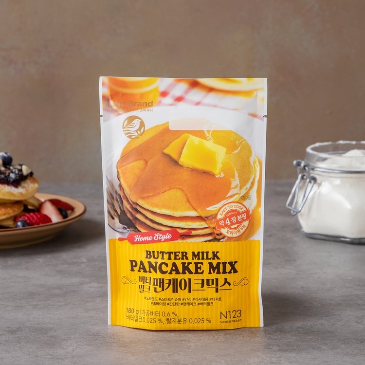 

No Brand Butter Milk Pancake Mix /Tepung Instant Pancake Mix 180gr