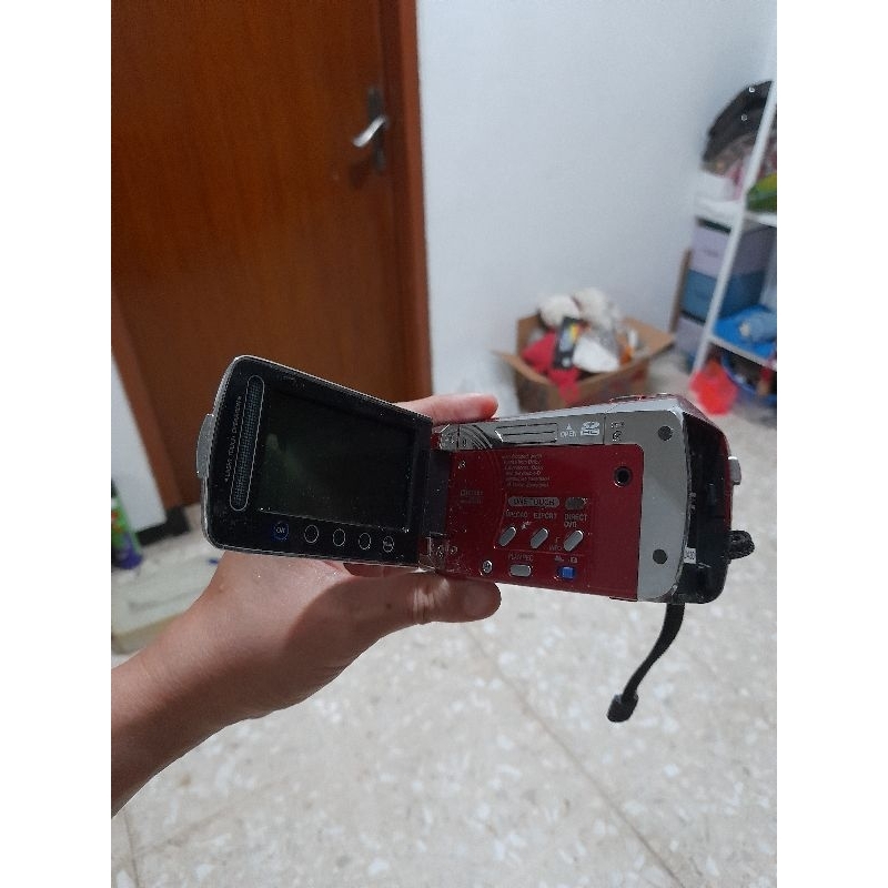 Handycam JVC Everio red