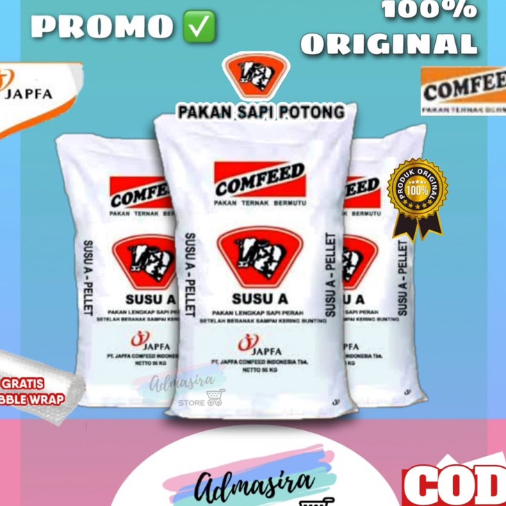 Penawaran Spesial SUSU A Konsentrat Sapi Perah Pelancar Susu Repack 1kg Comfeed Original Pabrik