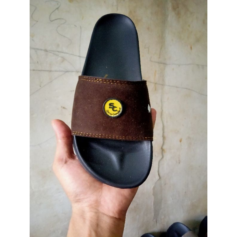 0Sandal slide pria terbaru Ck002| Sandal slop | sandal cowok | sendal distro original | Sandal