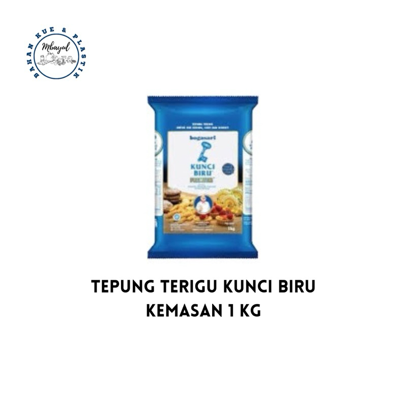 

Tepung Terigu Kunci Biru 1kg