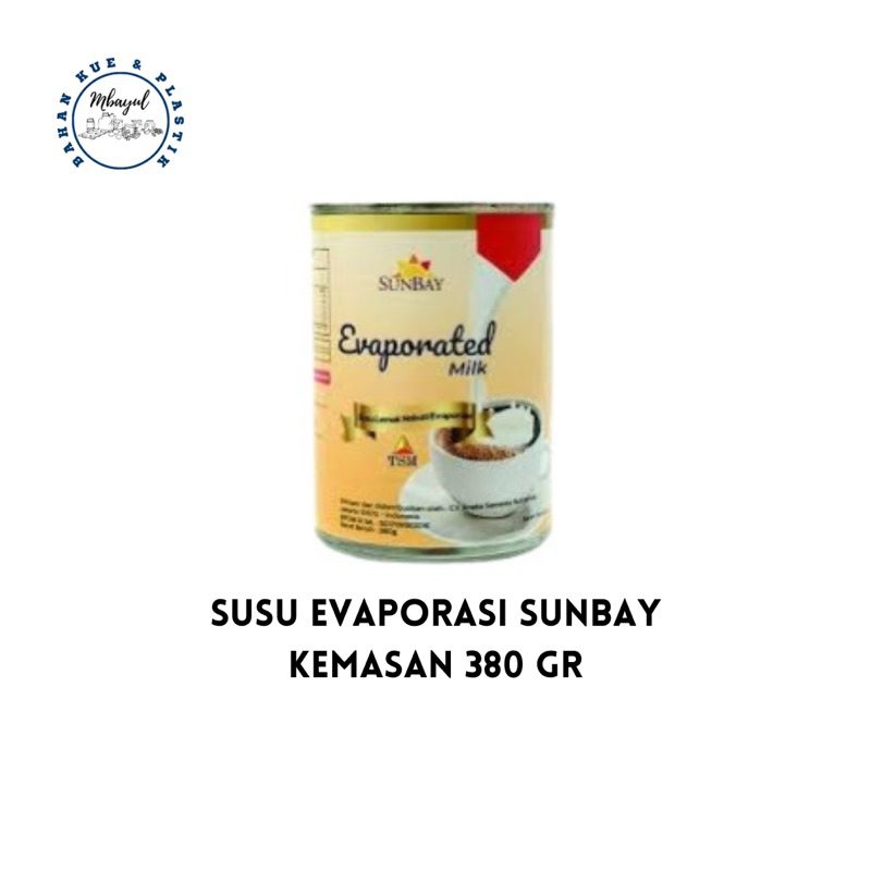 

Susu Evaporasi Sunbay 380gr