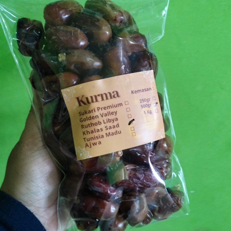 

kurma khalas Saad 500 gram