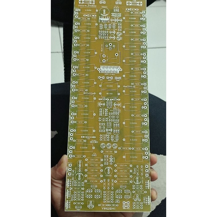 Laris PCB yiroshi BU 3u fiber fr4 r Murah