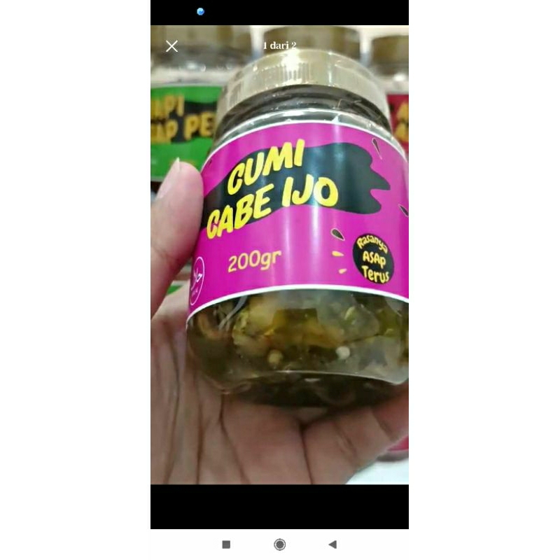 

Sambal Asap Pedas 200gr