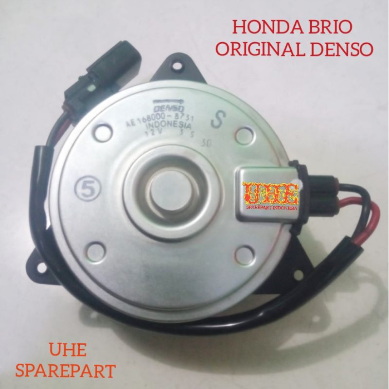 Dinamo Extra Fan Radiator BRIO Original DENSO Motor Fen Radiator Mobil