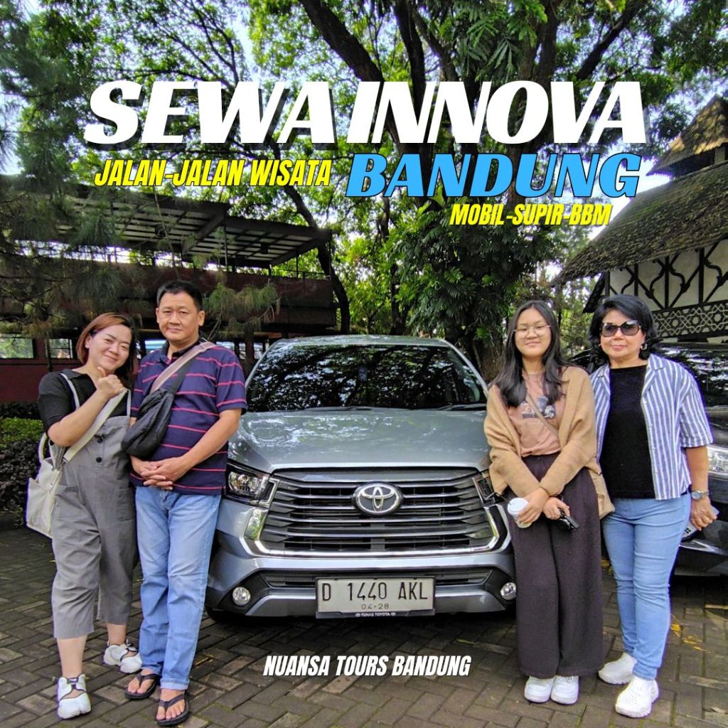 Sewa Rental Mobil Innova Reborn di Bandung Murah Aman dan Nyaman Termasuk Supir dan BBM