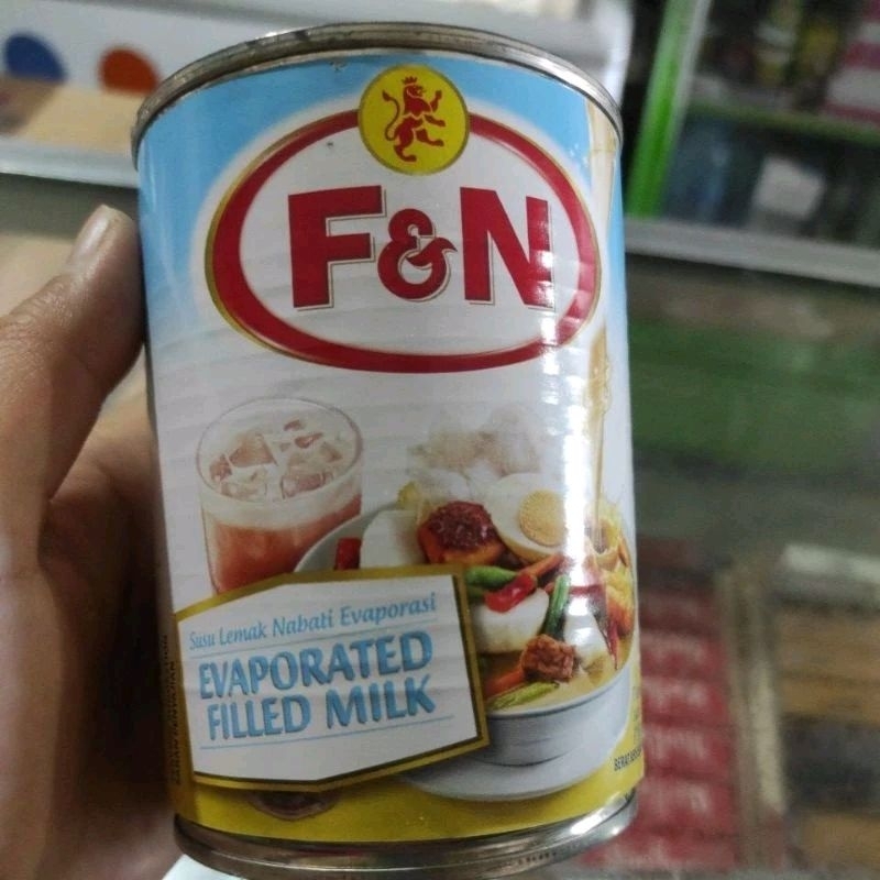 

susu Evaporasi F&N 380 gram kaleng