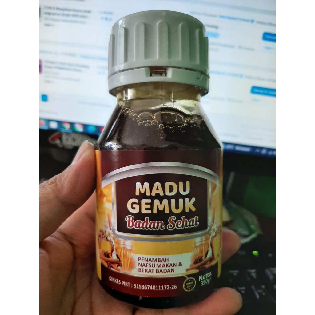 

Madu Gemuk Badan Penambah Nafsu Makan Alafiyah ISI 350 GRAM