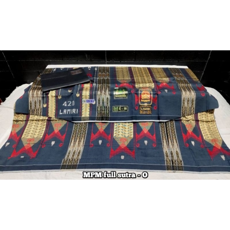 COD / SARUNG LAMIRI 420 TYPE MPM FULL SUTRA BENANG DOUBLE ori by LAMIRI (SY)
