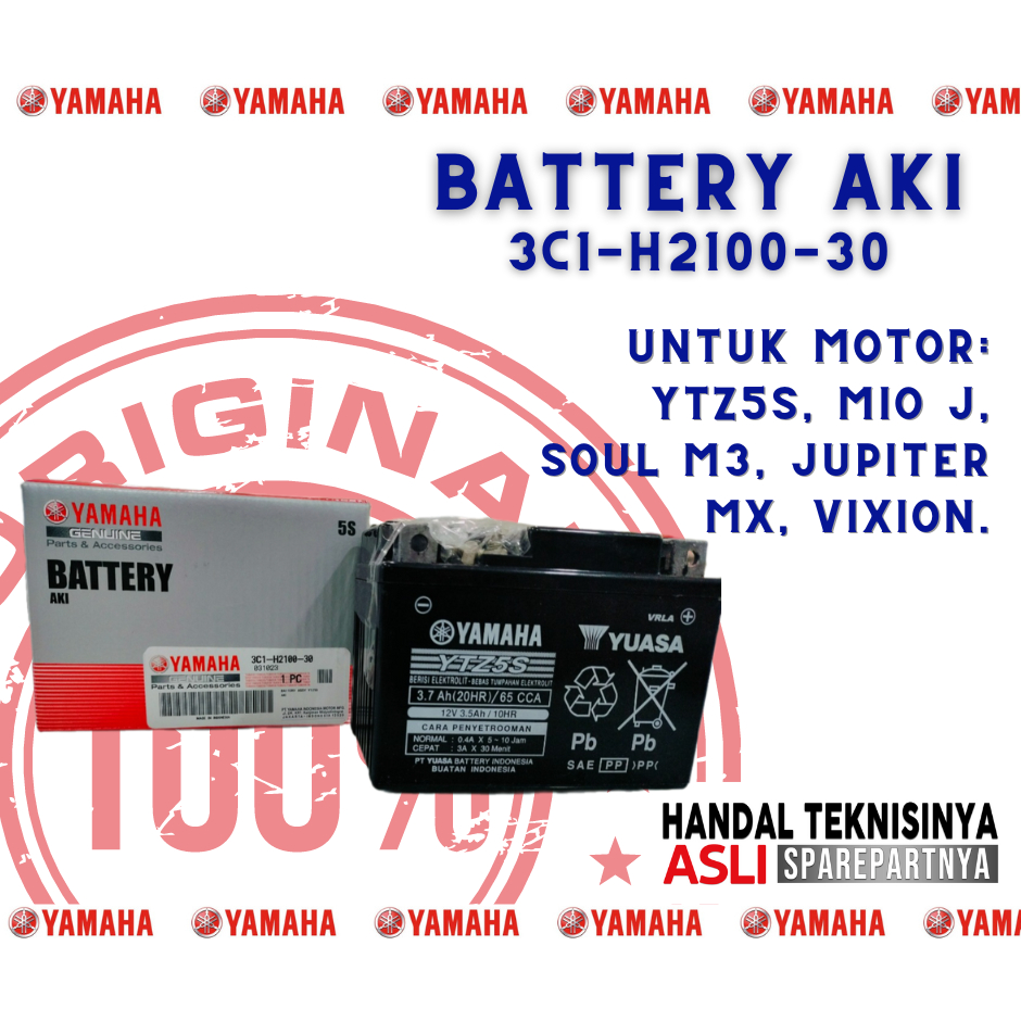 YAMAHA BATTERY AKI YUASA
