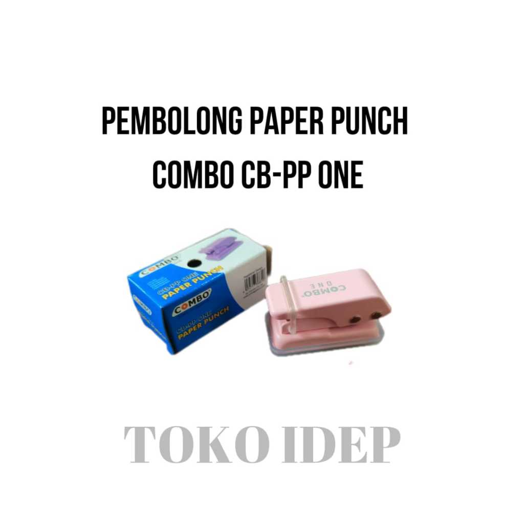 

Pembolong Paper Punch combo CB-PP ONE