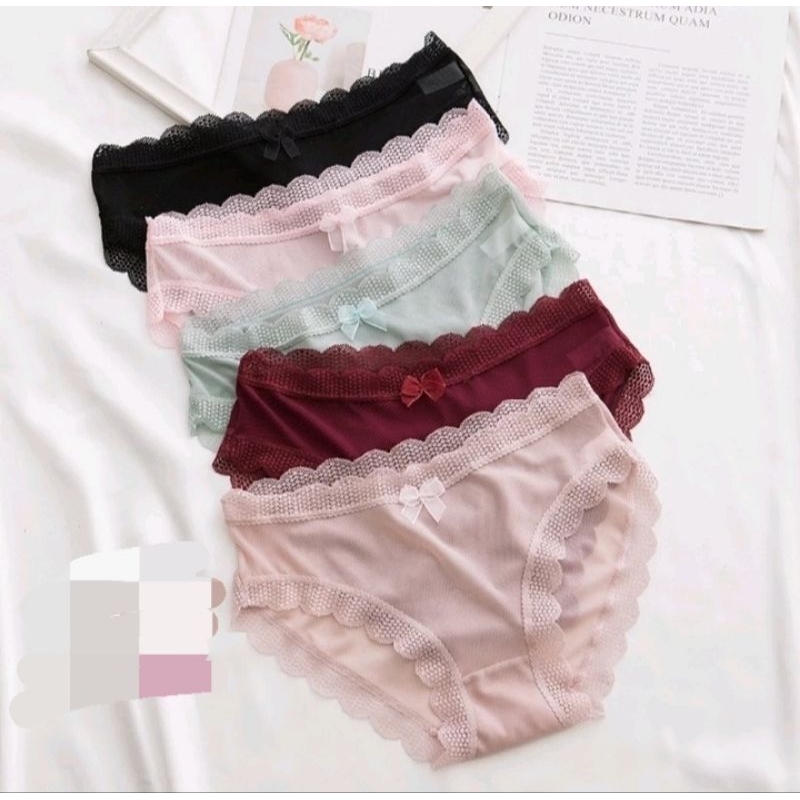 Celana Dalam Wanita Seksi / Sexy Panty Korean / Kancut Wanita Remaja Korea