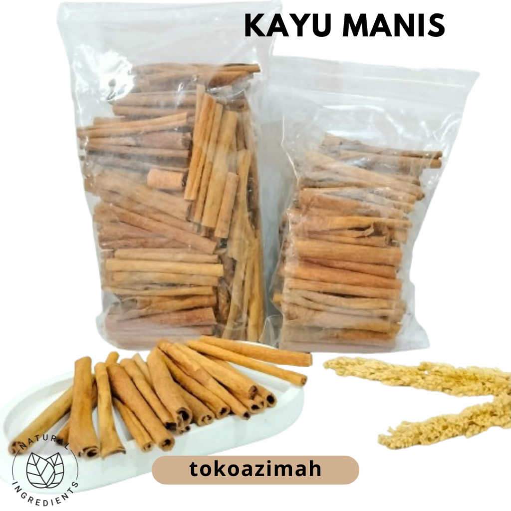 

KAYU MANIS DENGAN AROMA YANG KHAS KUALITAS GRADE A