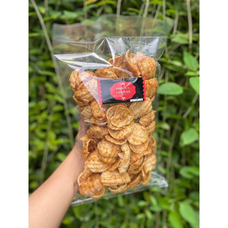 

Keripik Opak bumbu rujak