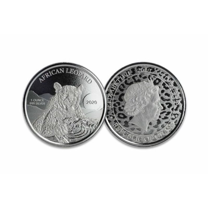Perak Silver Coin Leopard Ghana 2020 1 oz