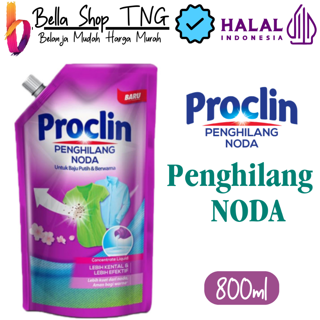 Proclin Penghilang Noda Pakaian 800ml